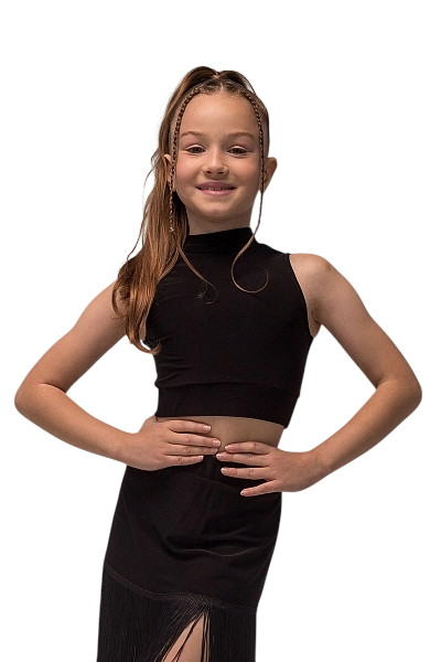Картинка Топ Танцующие Rosy black от магазина Линия Танца