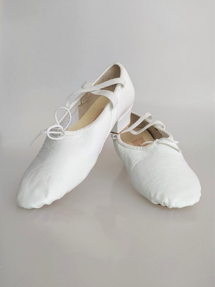 Картинка Балетки Dancemaster 922 на каблуке от магазина Линия Танца
