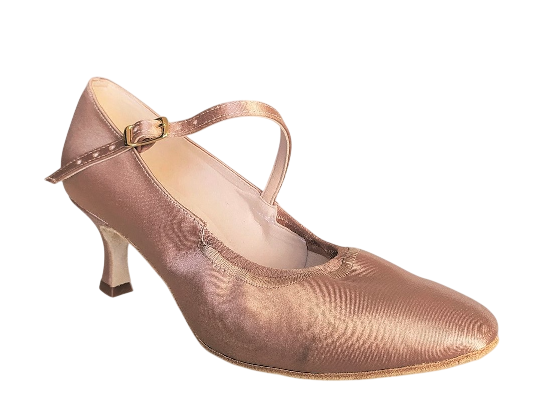 Картинка Туфли женские Dancemaster 011d сатин 9 каблук 5 см от магазина Линия Танца