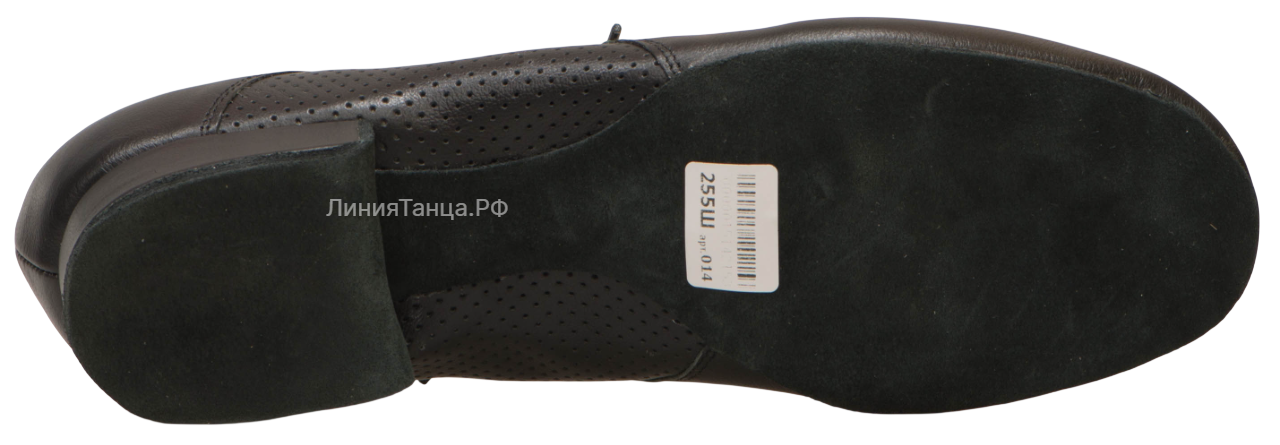Картинка Туфли мужские Dancemaster 250 кожа черная от магазина Линия Танца