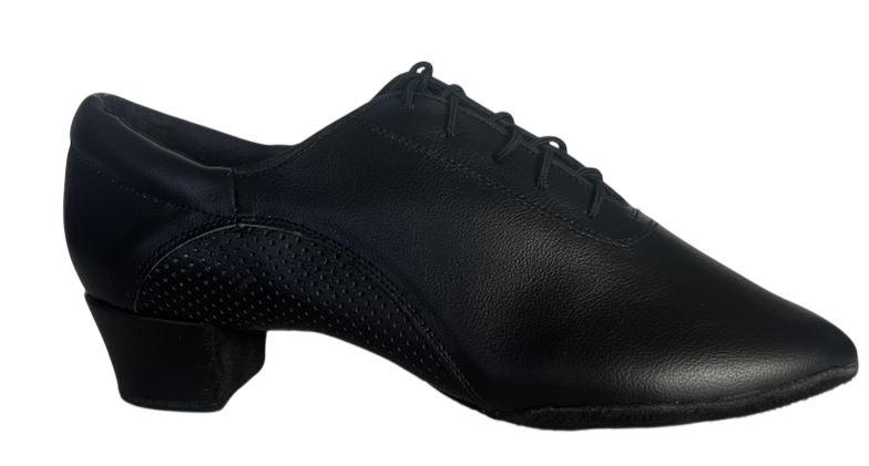 Картинка Туфли мужские Dancemaster 45010 кожа черная от магазина Линия Танца