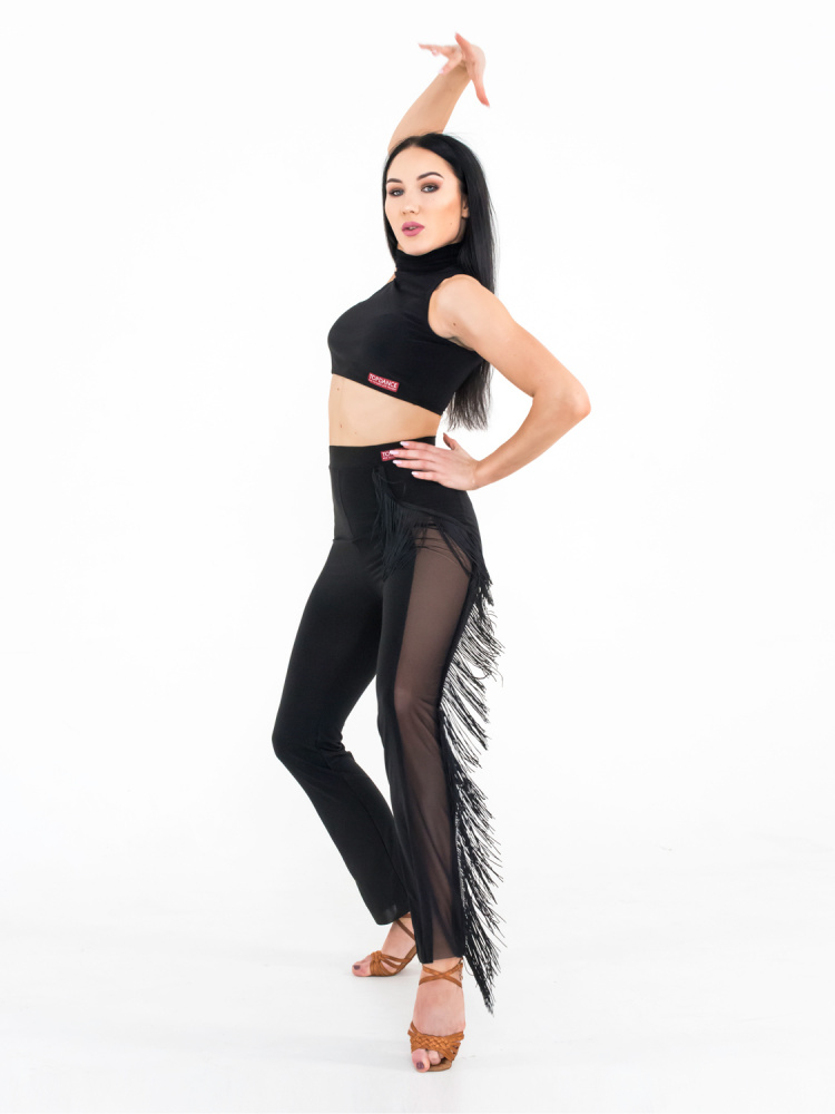 Картинка Брюки TopDance Аида La женские бахрома от магазина Линия Танца